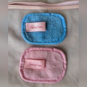 MakeUp Eraser Washcloth Set in Blue and Pink